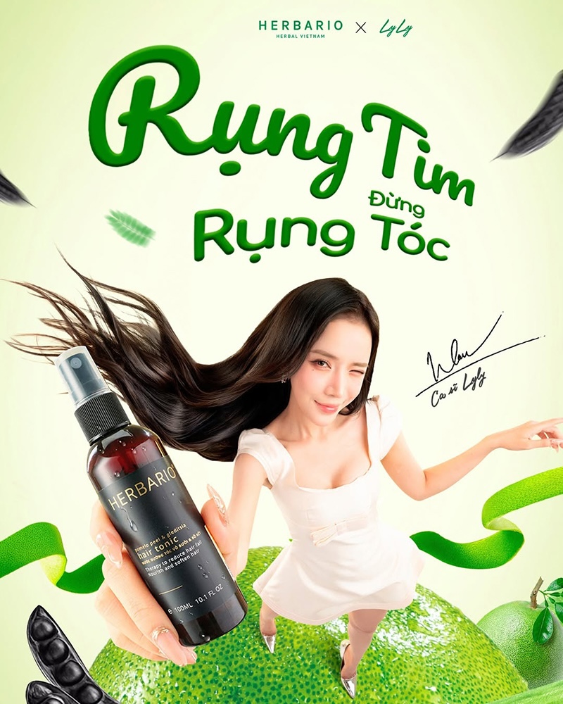 Lyly x Herbario rung tim dung rung toc