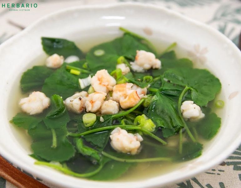 Canh rau má Canh rau má