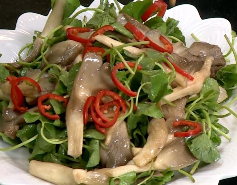 Cách làm gỏi rau má chay