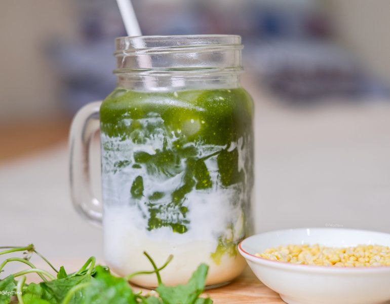 Lợi ích của sinh tố rau má