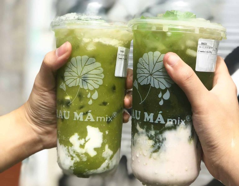 Lưu ý khi dùng rau má mix Lưu ý khi dùng rau má mix