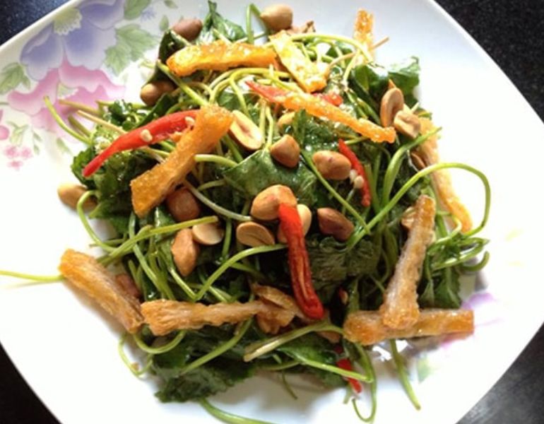 Salad rau má chay