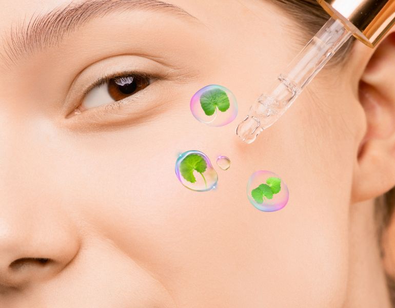 Cách sử dụng serum rau má