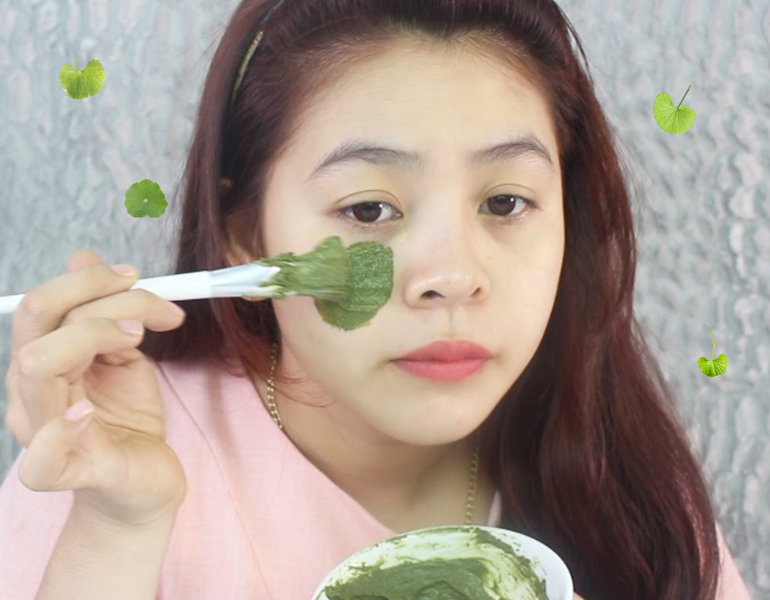 Cách làm mặt nạ rau má trị mụn