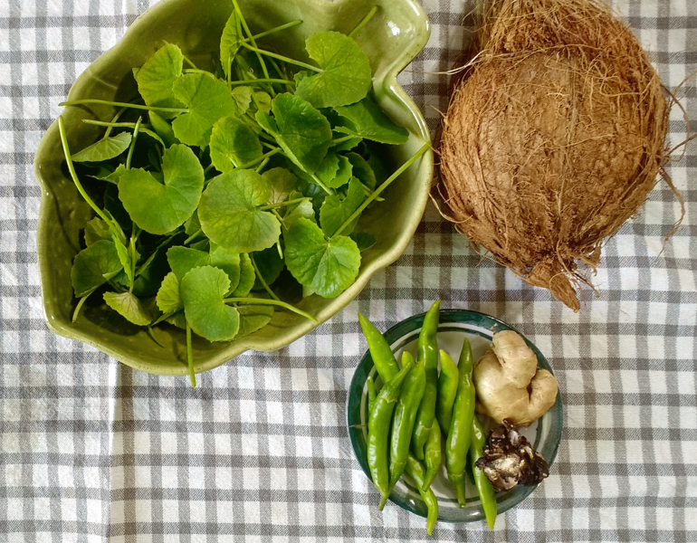 Các món ngon từ rau má