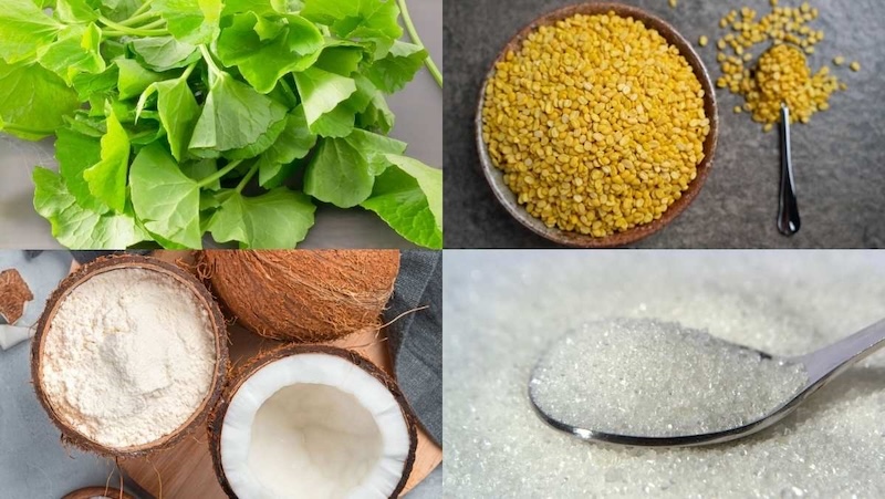Cách làm rau má đậu xanh sữa dừa cach lam dau xanh rau ma sua dua