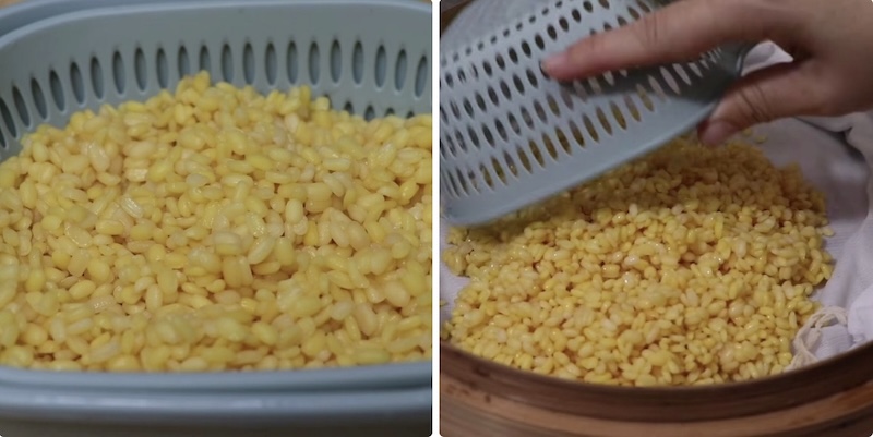 Cách làm rau má đậu xanh sữa dừa cach lam dau xanh rau ma sua dua