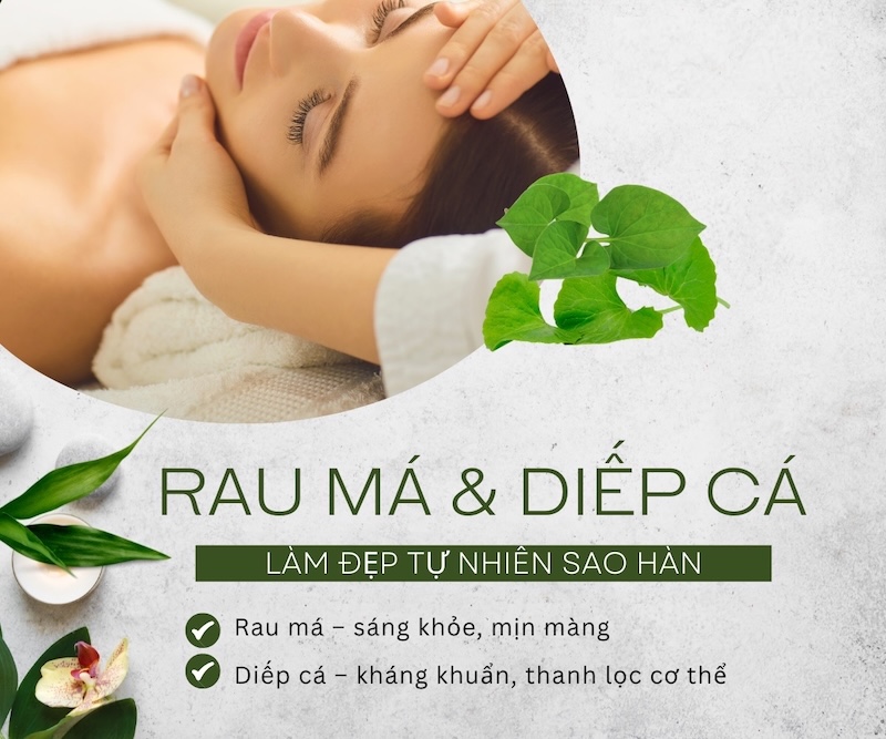 cach dung rau ma giup giam tham mun