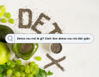 Detox rau má là gì? Cách làm detox rau má đơn giản