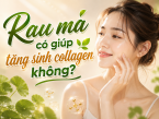 Giải đáp thắc mắc: Rau má có giúp tăng sinh collagen không?