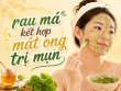 Cách dùng rau má kết hợp mật ong trị mụn, làm dịu da và giảm thâm hiệu quả