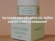 Giải đáp thắc mắc: Tại sao da mụn nên dùng Gel dưỡng rau má & diếp cá Herbario?