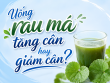 Uống rau má tăng cân hay giảm cân? Hướng dẫn sử dụng rau má đúng cách